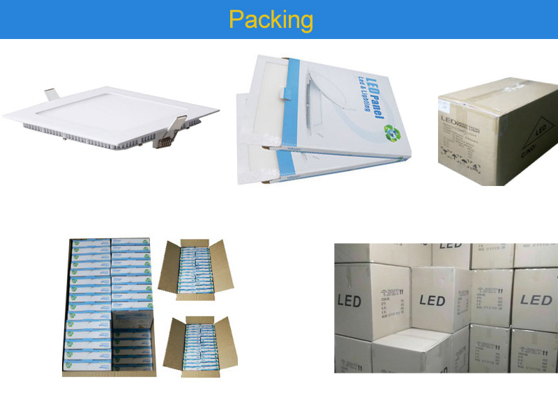 Vertiefte quadratische Packung