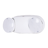 Automatische wiederaufladbare Brandbatterie Backup Twin Spot Double Head Notfalllicht