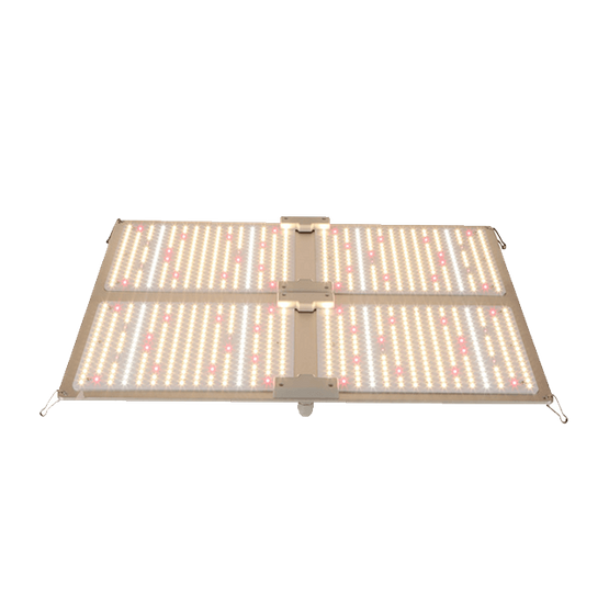 Vollspektrum-Zimmerpflanzenzucht, faltbar, 8 Bar, dimmbar, LED-Wachstumslicht 