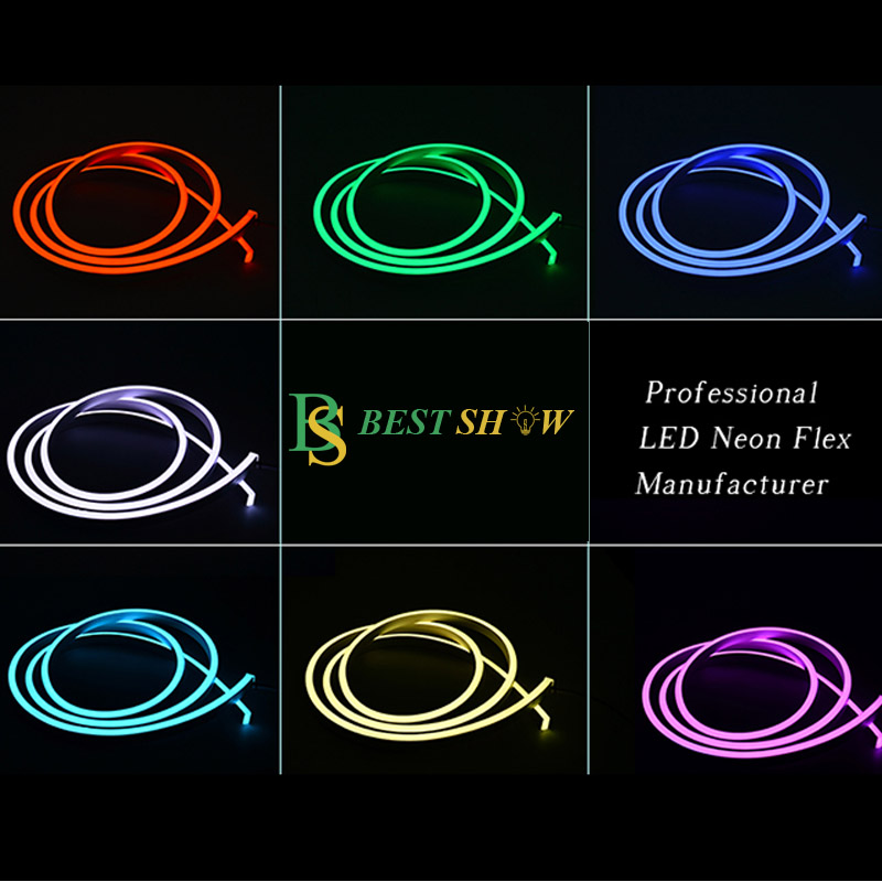 Flexibles benutzerdefiniertes Silikon-LED-Lichtschlauch-Rgb-Neon-Flex-Licht