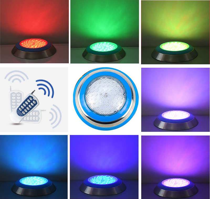 Unterschiedliche Beleuchtungsfarbe