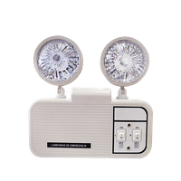 Automatische Twin Head -Ausgangsleuchte -Backup wiederaufladbare LED -Notfalllicht